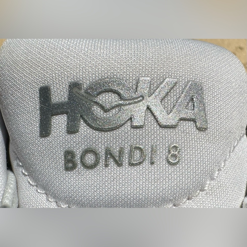 Hoka One One Bondi 8 Nimbus Cloud Running Shoes Women’s Size 8 in Extra VGC - Picture 5 of 15